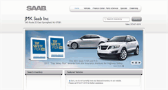 Desktop Screenshot of jmk.saabdealer.com